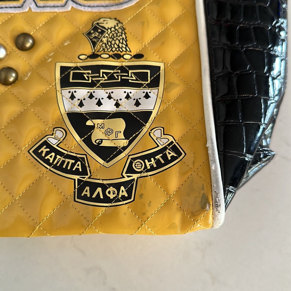 NWT Reds Rabbit For Double D Ranch: Kappa Alpha Theta Tote, Clutch, and Name Tag - Picture 9 of 11